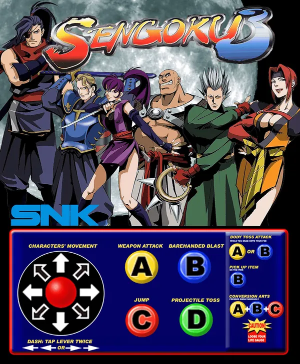 Sengoku 3 mini marquee